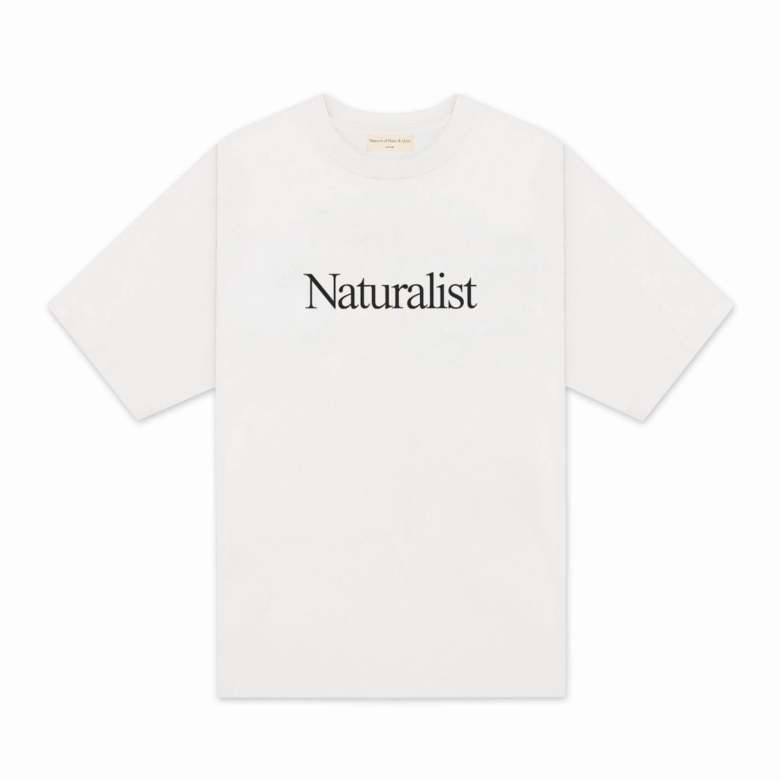 layerable Museum Of Peace And Quiet Naturalist T-Shirt 'White'