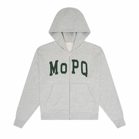 Museum Of Peace And Quiet University Zip Up 'Grey' long term lease