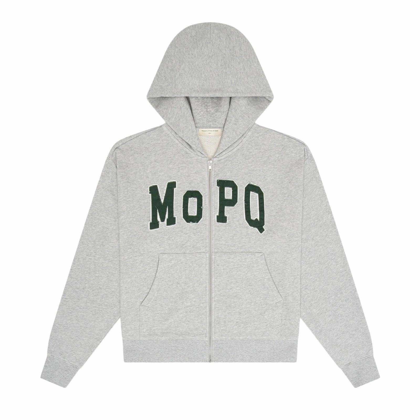 Museum Of Peace And Quiet University Zip Up 'Grey' long term lease