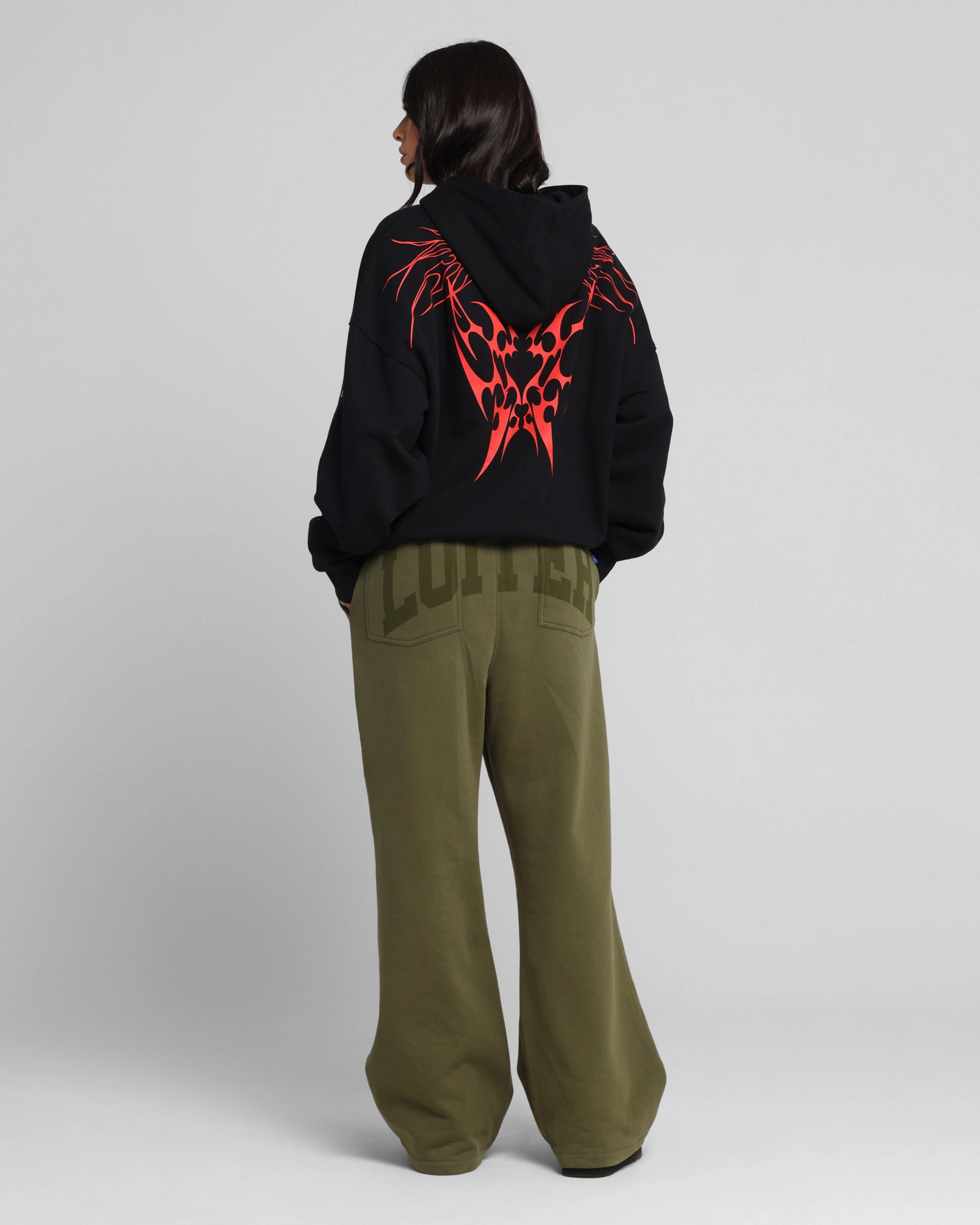 Admire Indoor Loiter Draco Hoodie Black