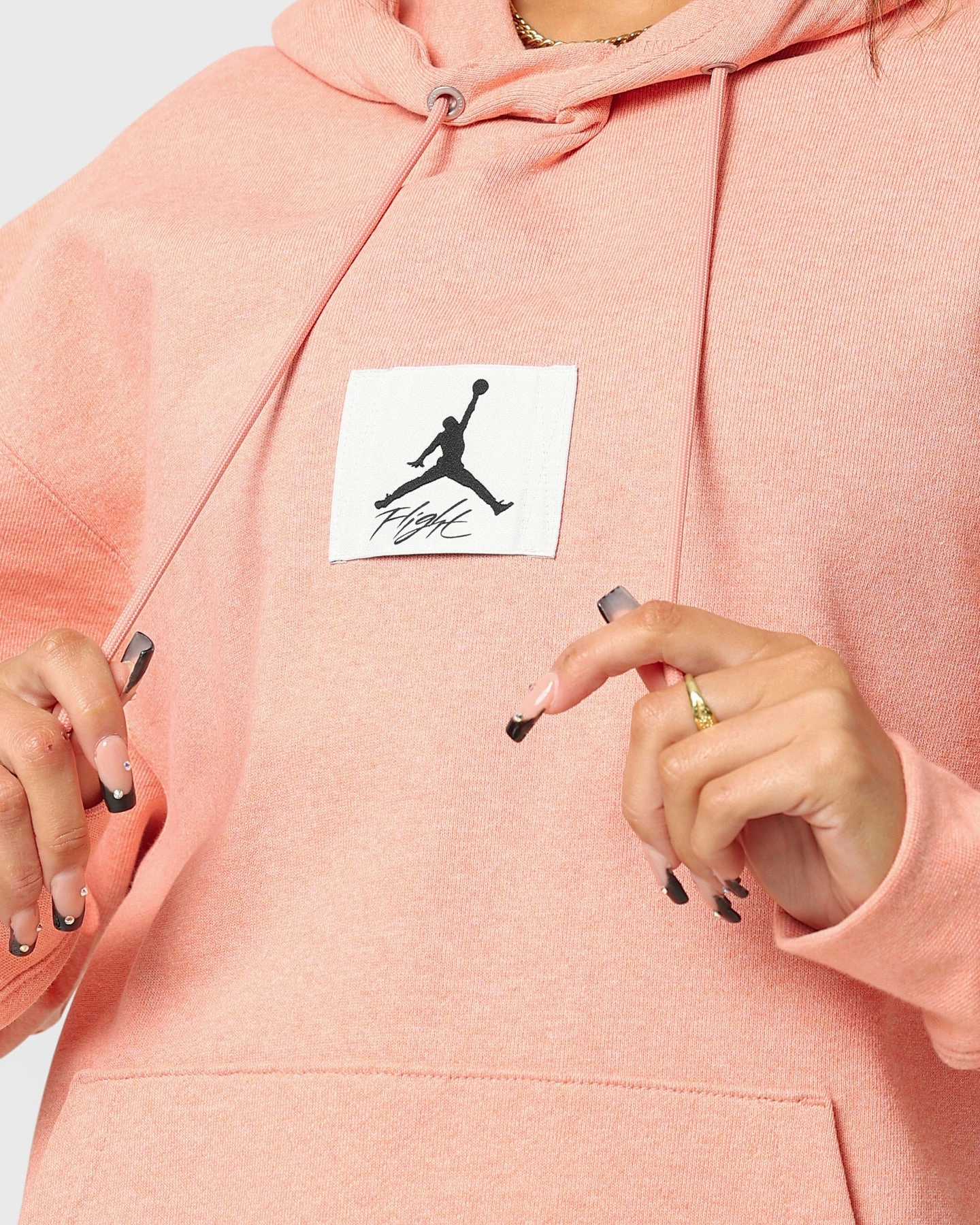 Layer Function ReversibleStyle Jordan Essentials Statement Fleece Hoodie Light Madder Root