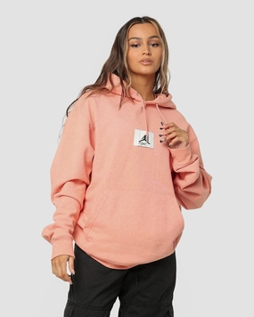 Jordan Essentials Statement Fleece Hoodie Light Madder Root Stand