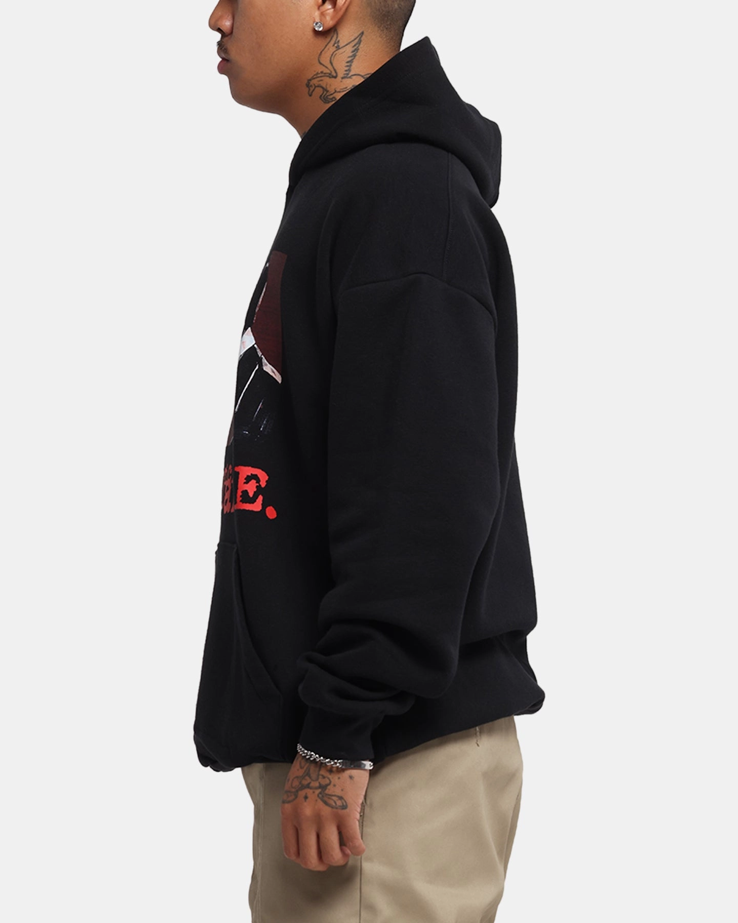 My Chemical Romance Tear Us Apart Hoodie Black Non Restrictive Silhouette Chill Comfort