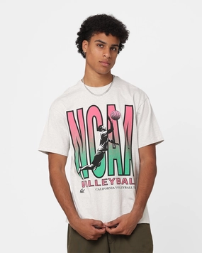National Collegiate Athletic Association California Volleyball Team T-Shirt Vintage White Chic Design SeamlessSidePanels