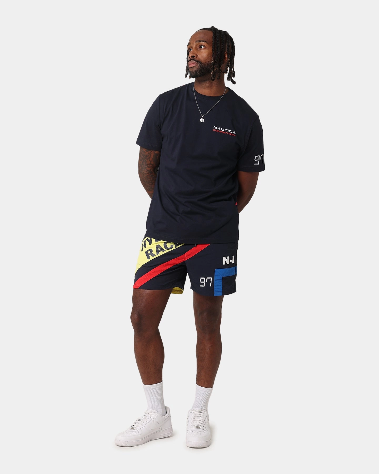 Quick Dry Fabric Nautica Arcadia T-Shirt Dark Navy
