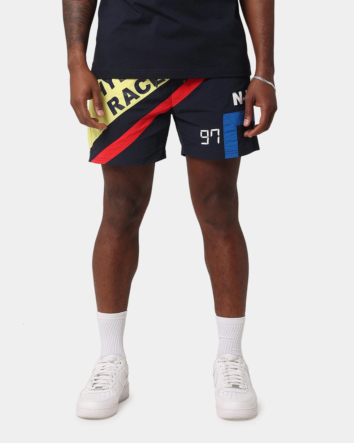 Nautica Arenac Swim Shorts Dark Navy high waisted