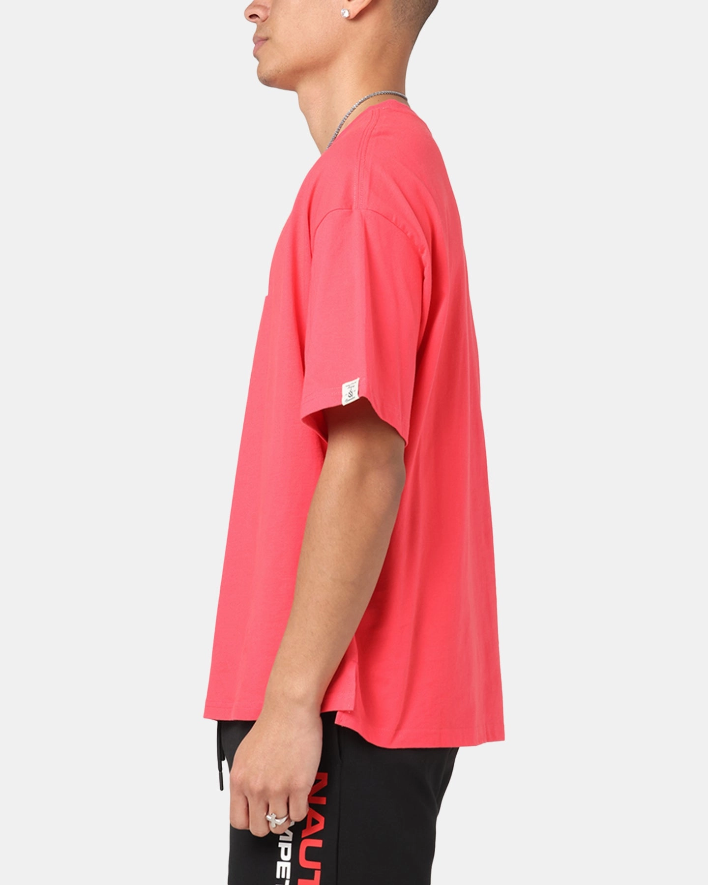 Nautica Basic Logo T-Shirt Pink Classic Chic