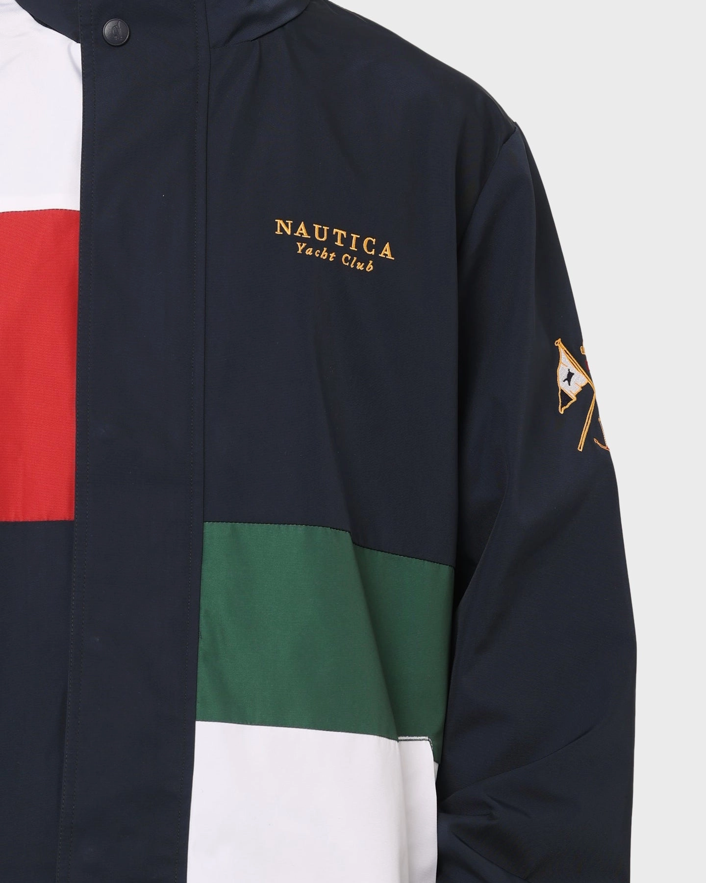 Agree Compression Panels Nautica Crafted Full Zip Jacket 429 Navy