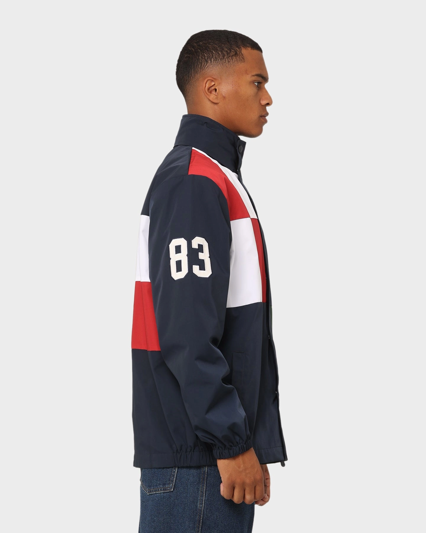 Snag Free Zippers Nautica Crafted Full Zip Jacket 429 Navy