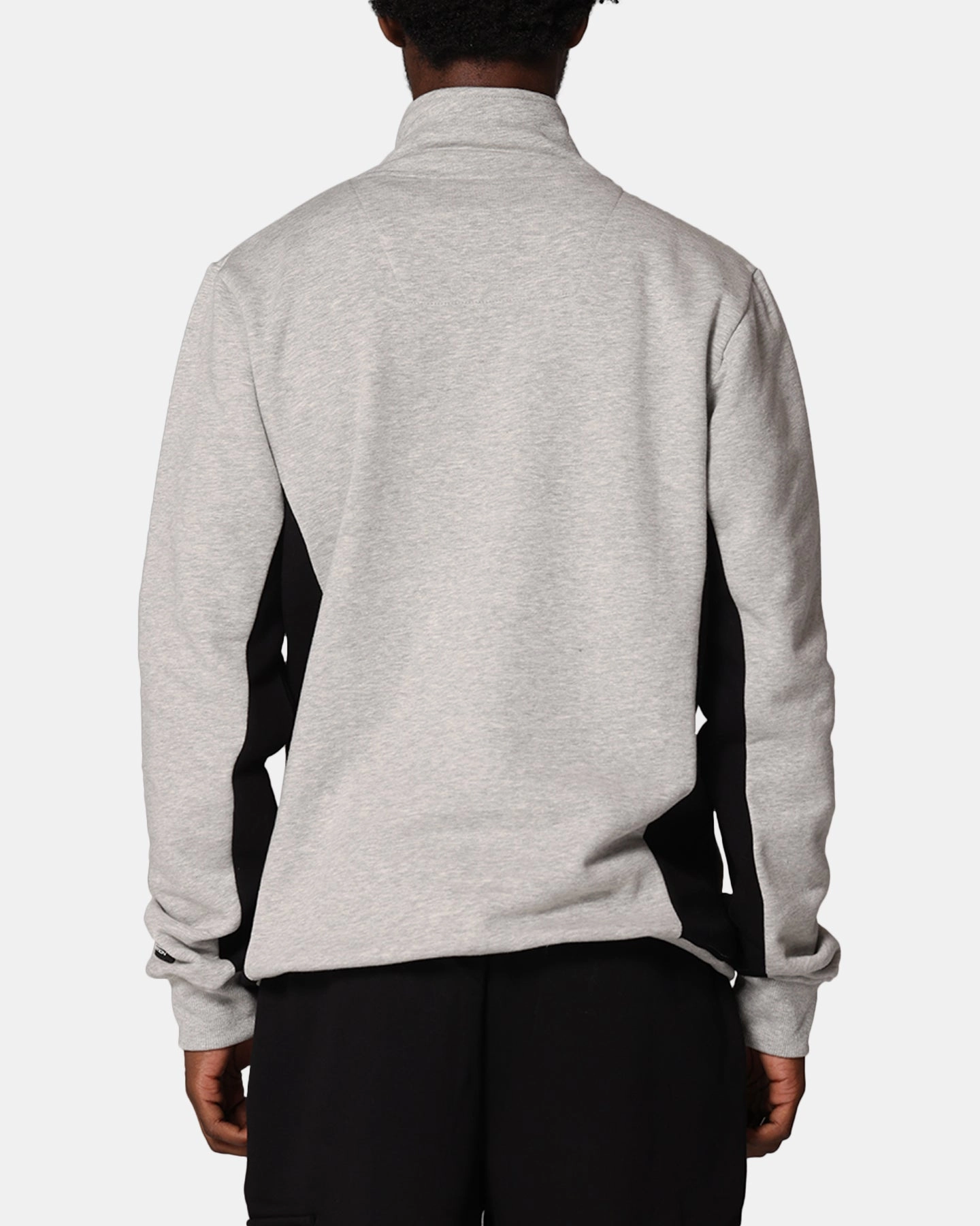 Nautica Mallard 1/4 Zip-Up Top Grey Marle Comfort Flex Fit CompactPacking