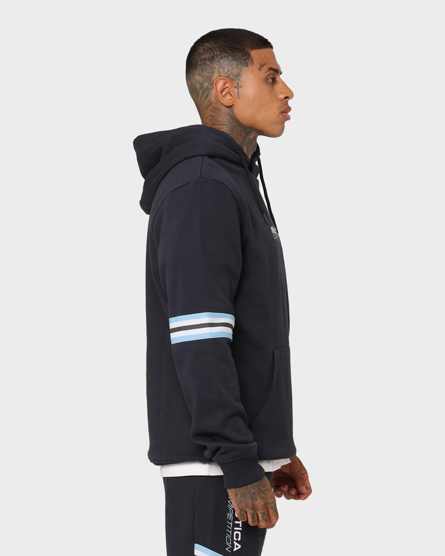 Nautica Malo Oh Hoodie Dark Navy Approve Adjustable Drawstring Waist