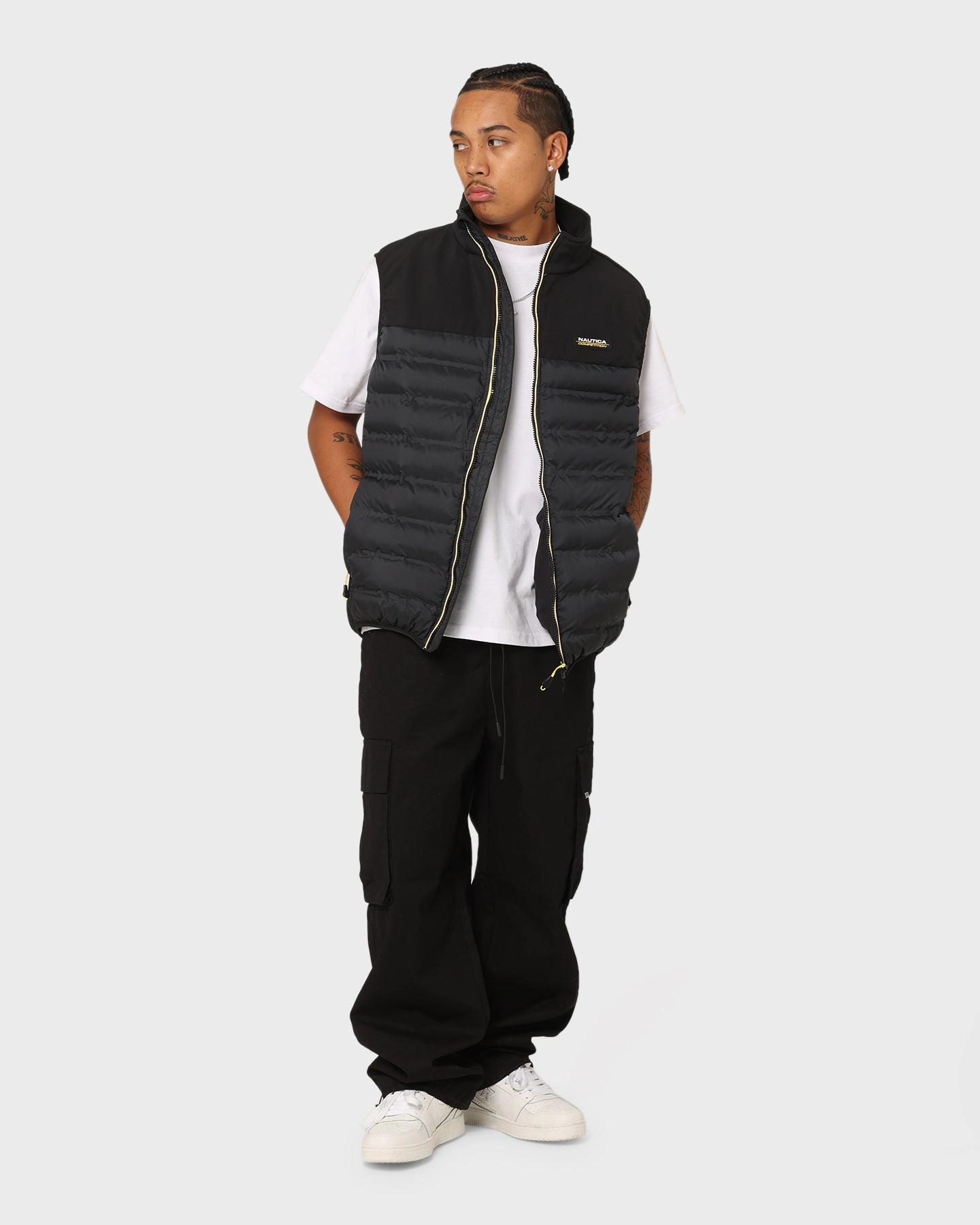 City Nautica Milen Gilet Jacket Black