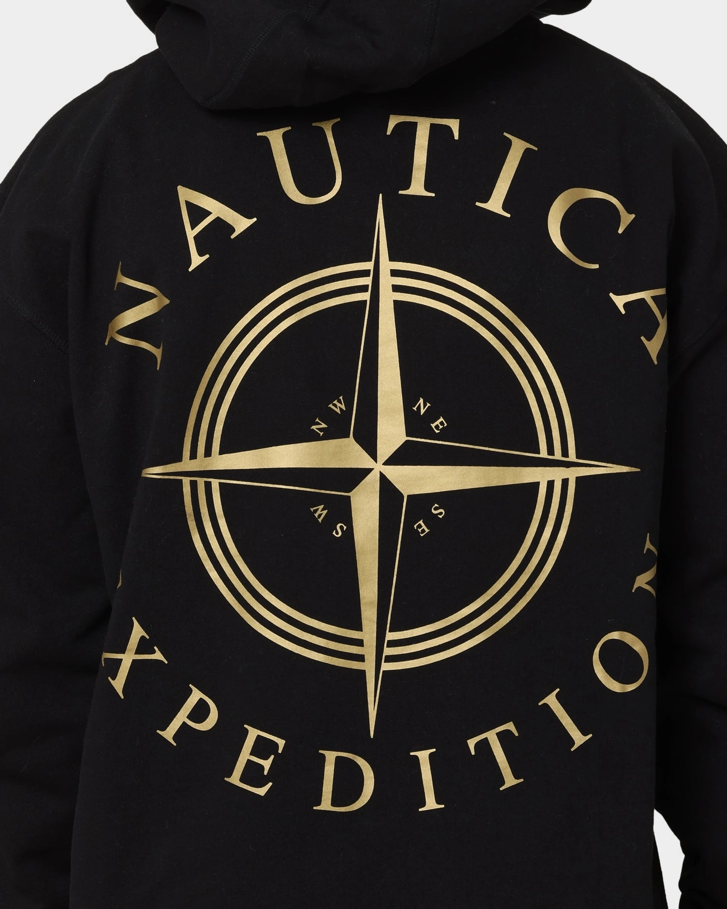 Nautica Pacific Hoodie Black/Gold SoftLining