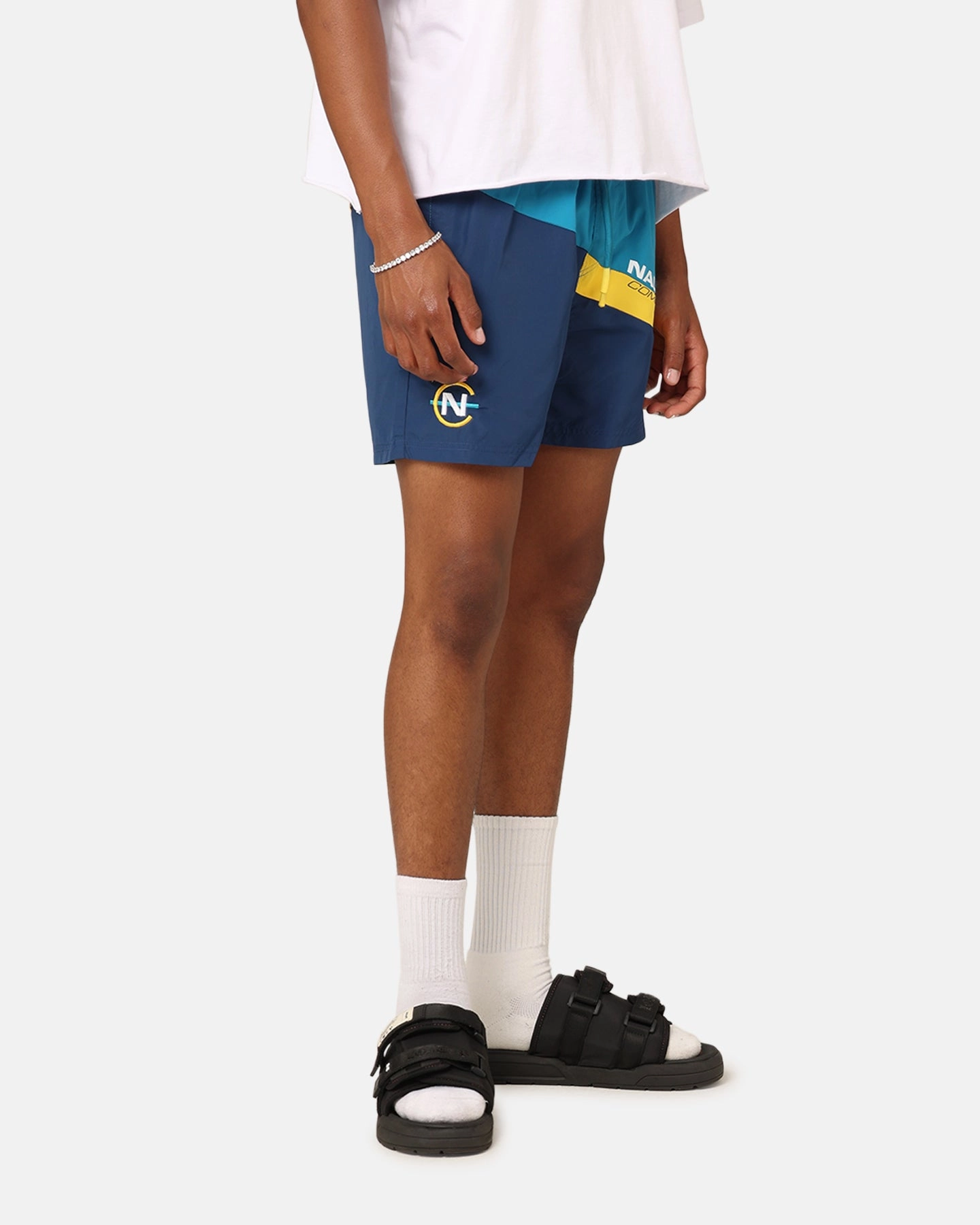 Nautica Pietro 4" Swim Shorts Navy Modern Design