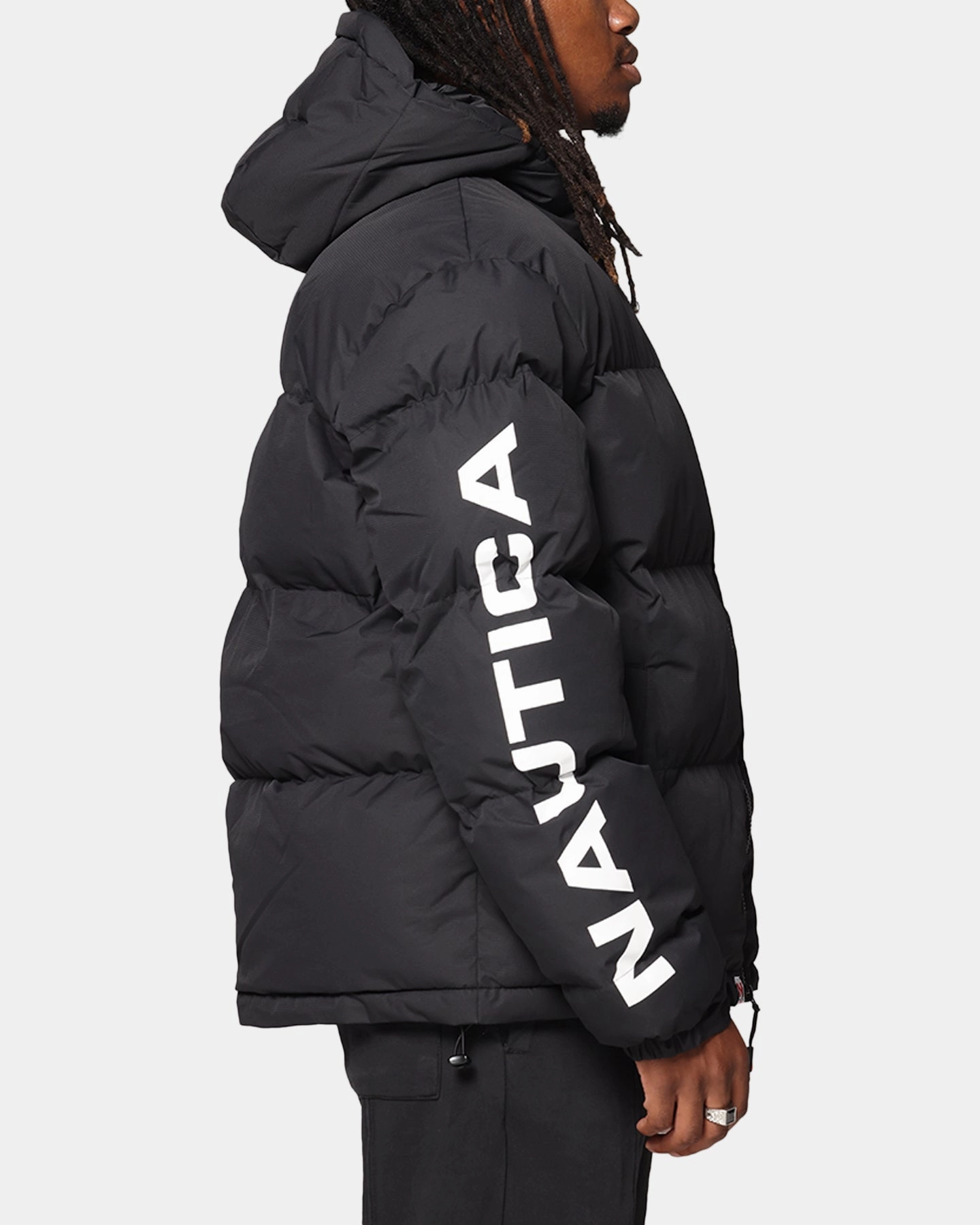 Smooth Finish Nautica Sedona Padded Jacket Black