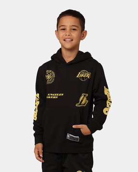 Defend Range NBA Kids' Los Angeles Lakers Union Fleece Hoodie Black