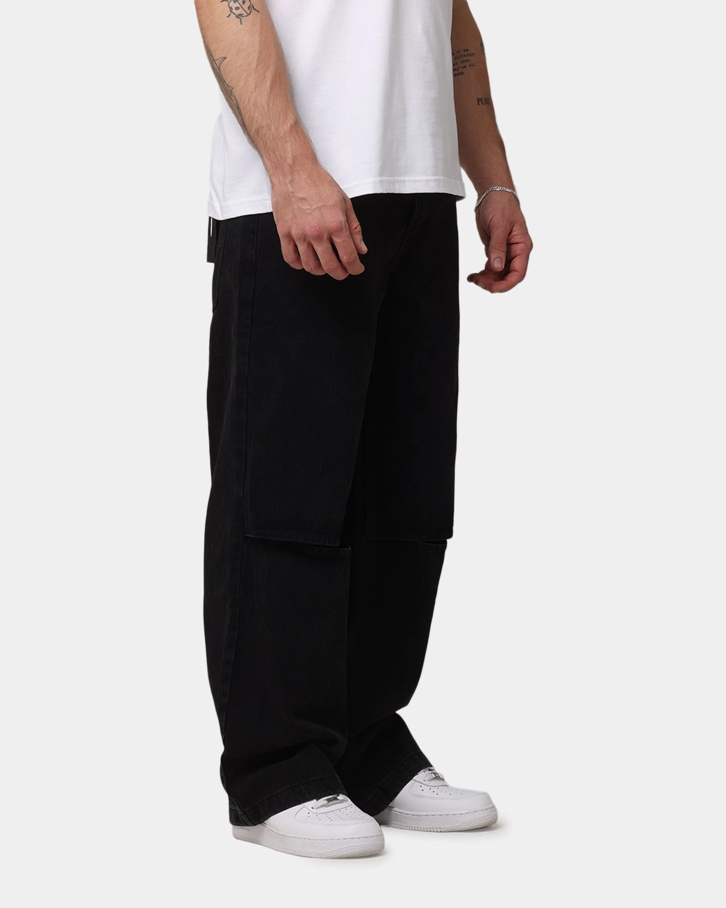 Minimal Edge Easy Pairing Saint Morta Covert Amplus Jeans Black Shadow