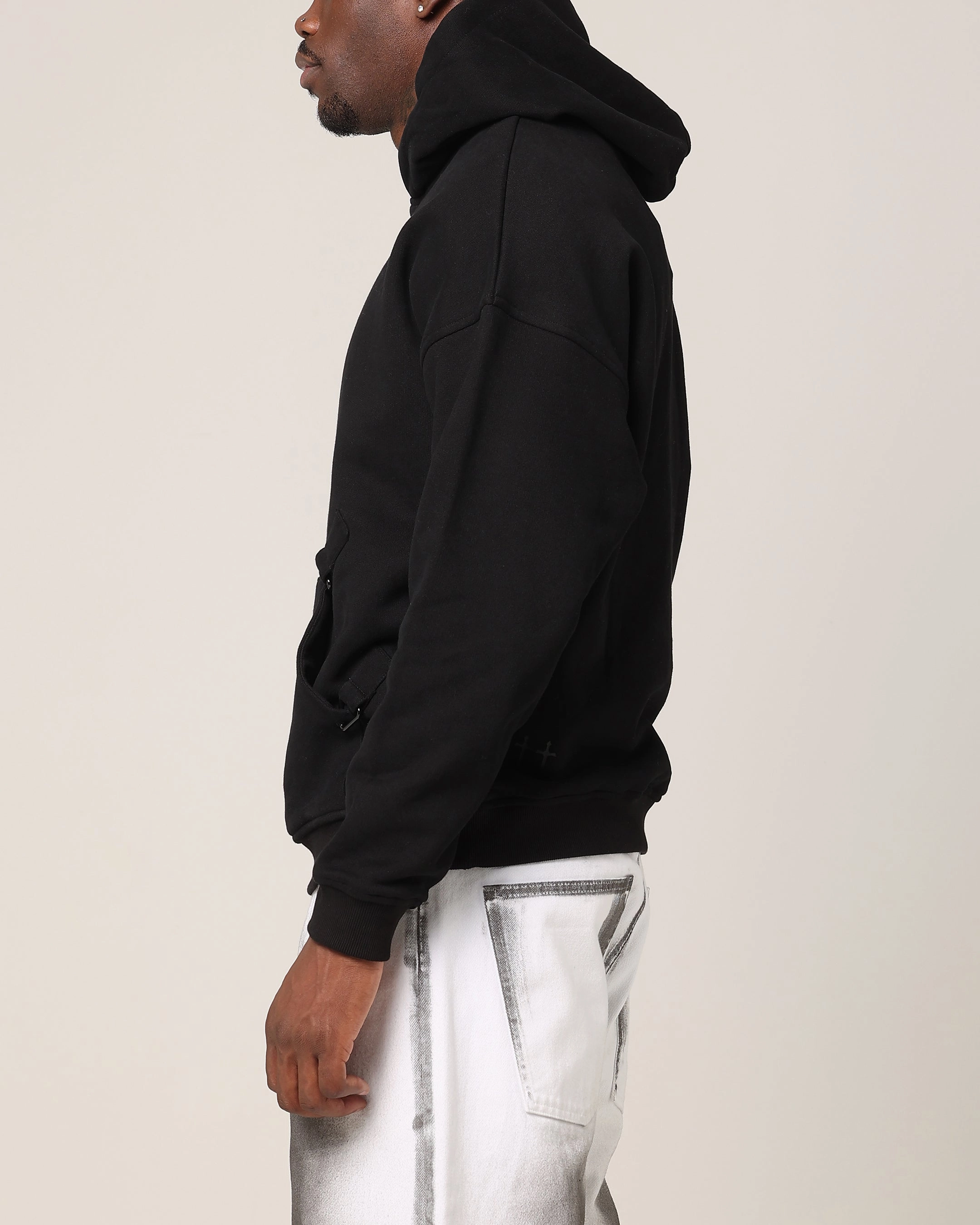Saint Morta Raider Hoodie Black Publish