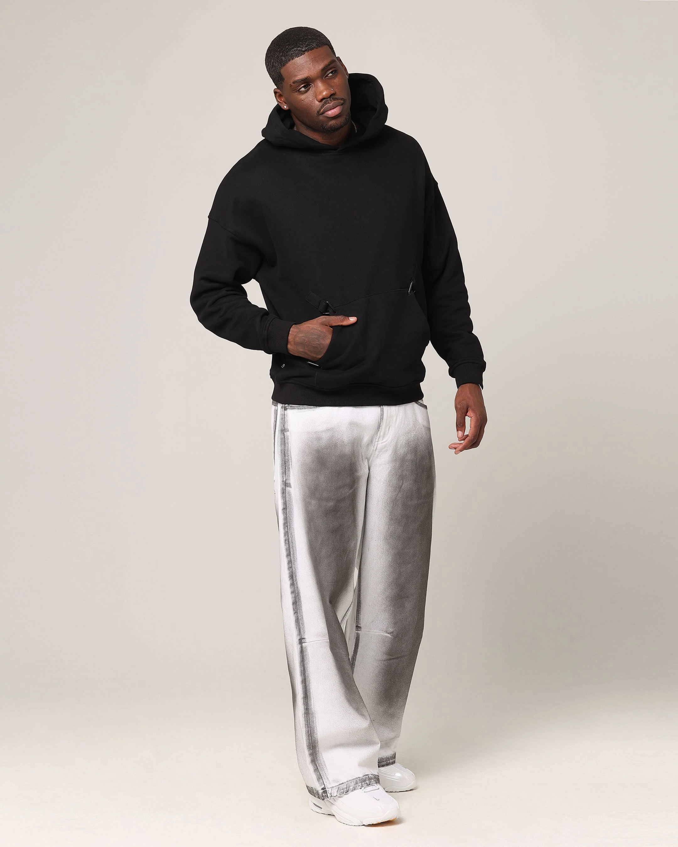 Help Heritage Saint Morta Raider Hoodie Black