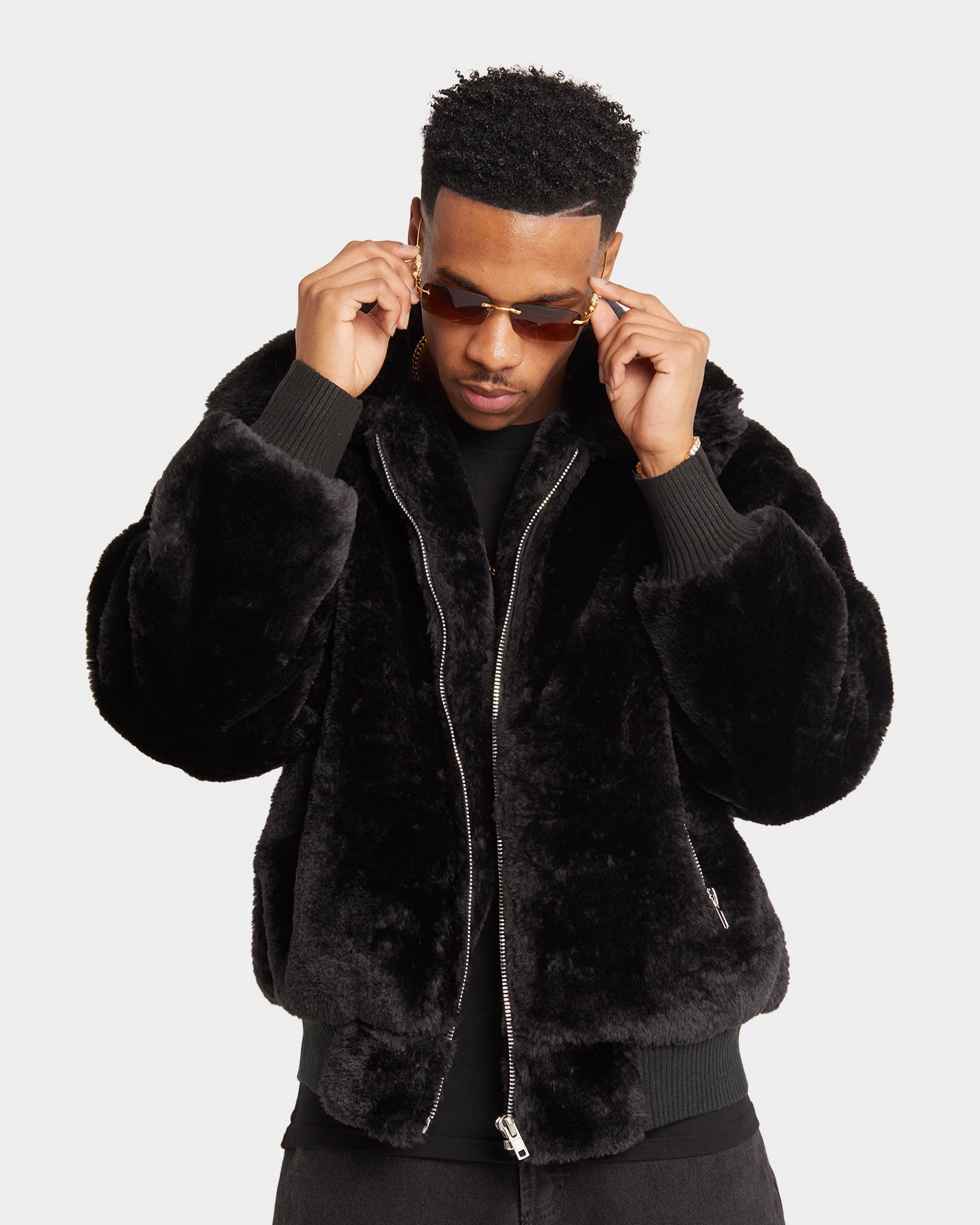 Performance Ready Resist XXIII Baller Fur Jacket Black