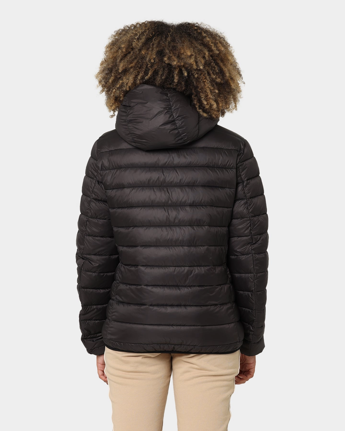 Crush Kappa Logo Astro Puffer Jacket Black