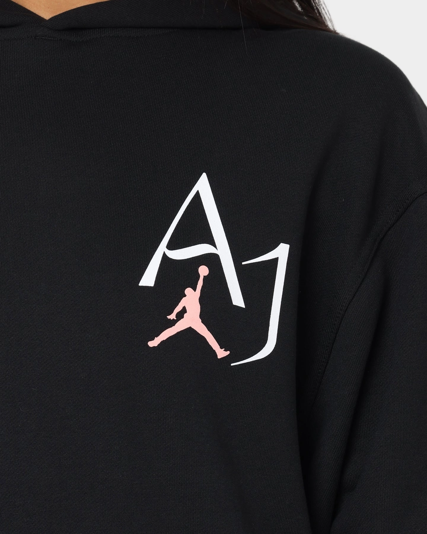 Jordan Sport DNA Fleece Hoodie Black Men's Foldable Collar