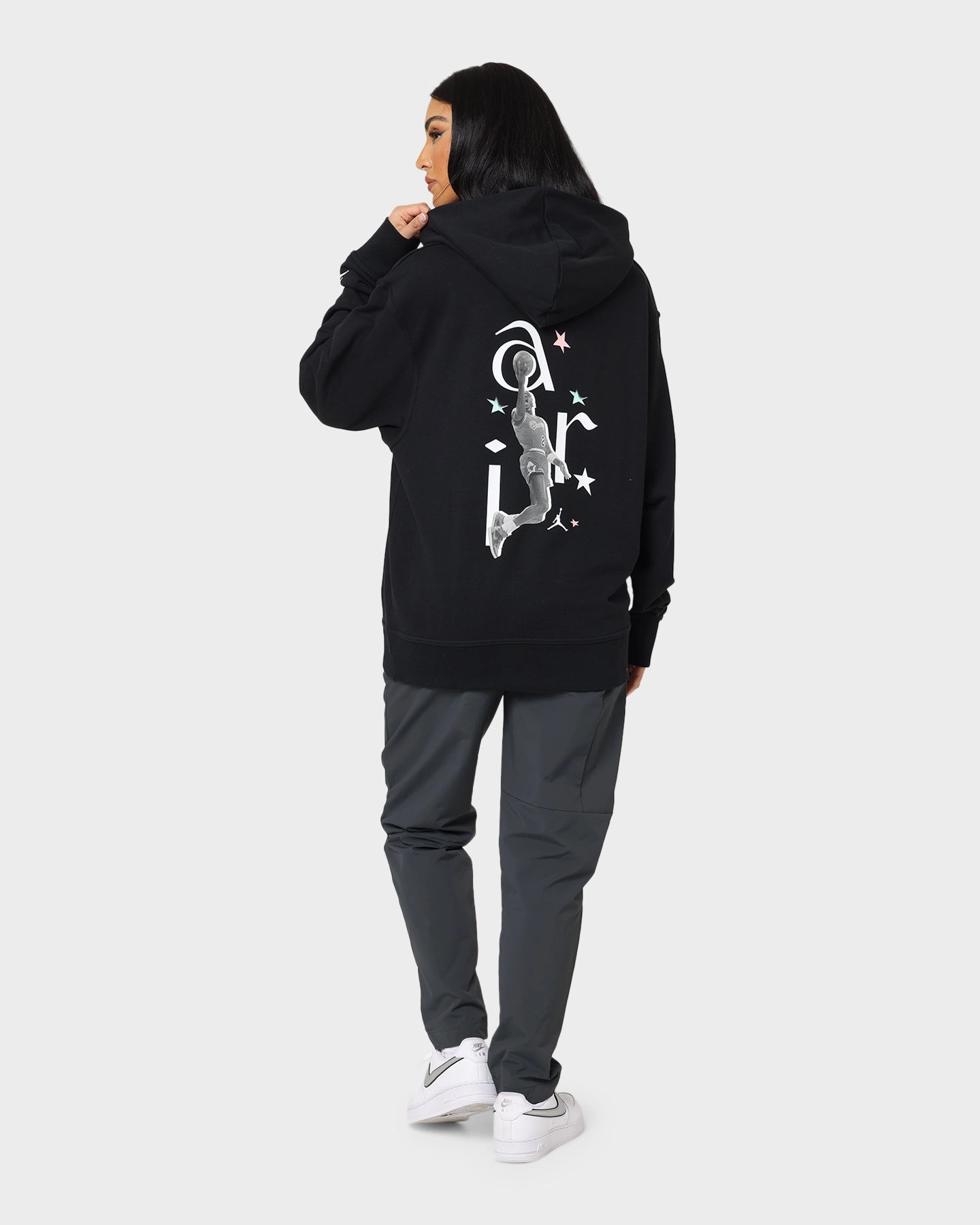Music Jordan Sport DNA Fleece Hoodie Black