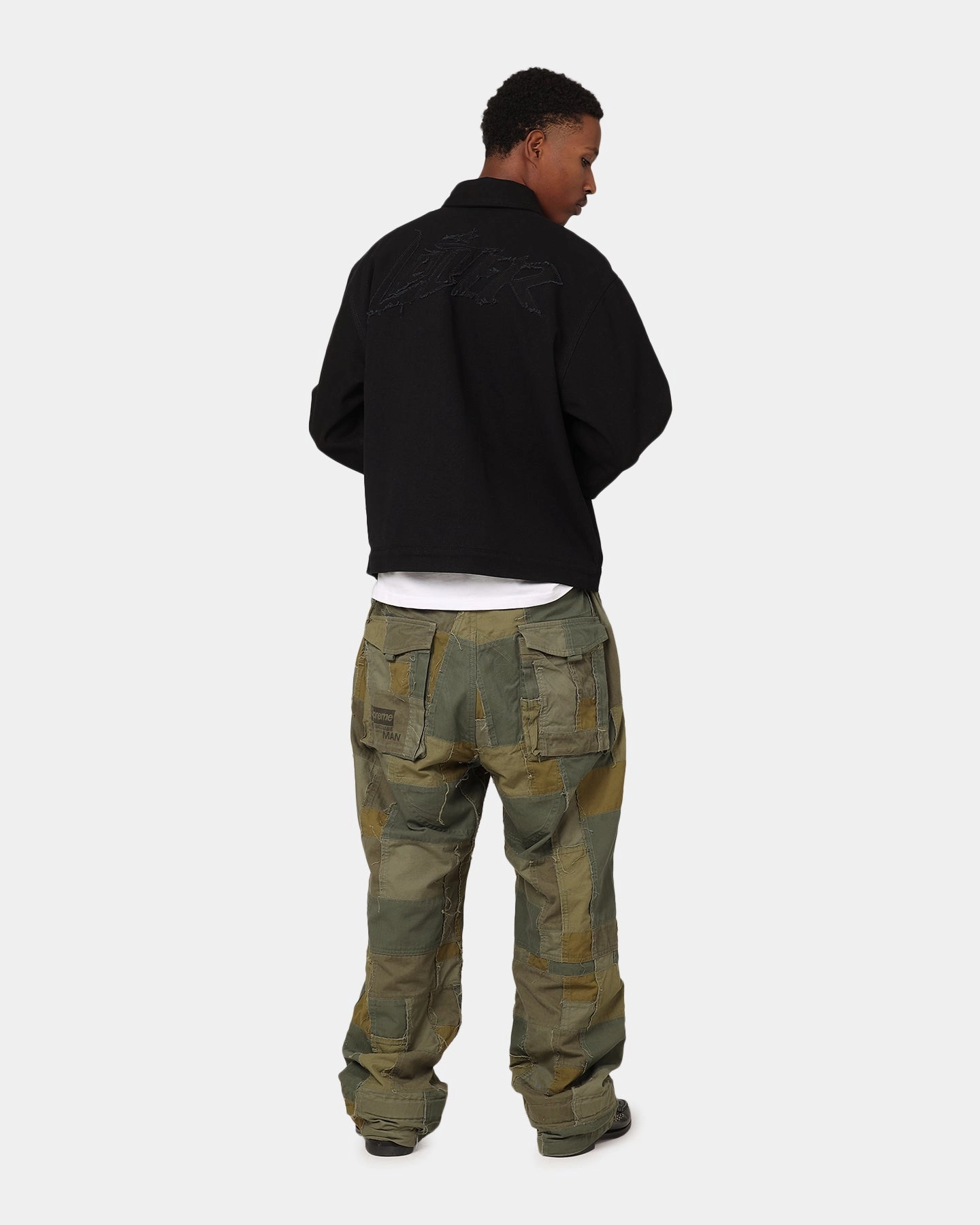 Loiter Riot Defence Jacket Black Everyday Use Stretchable Material
