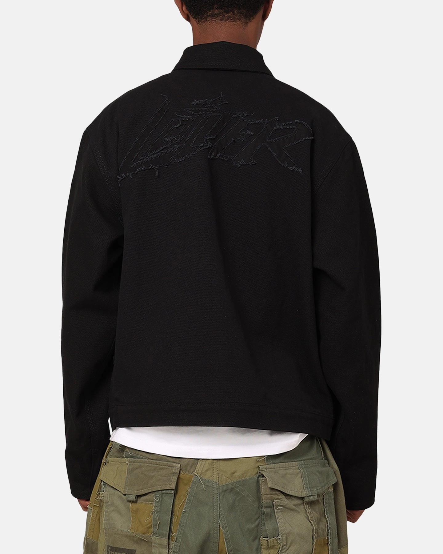 Loiter Riot Defence Jacket Black Animal Print