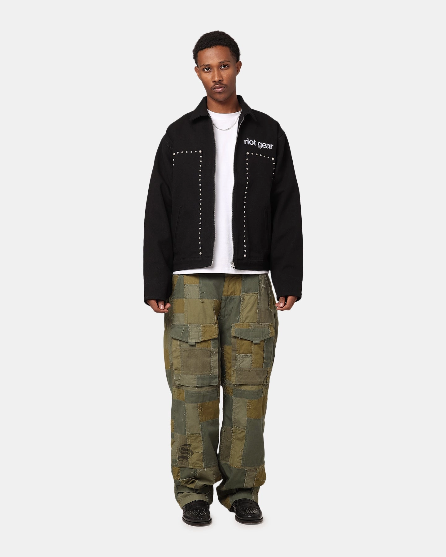 Loiter Riot Defence Jacket Black Neutral Style Water Repellent Finish