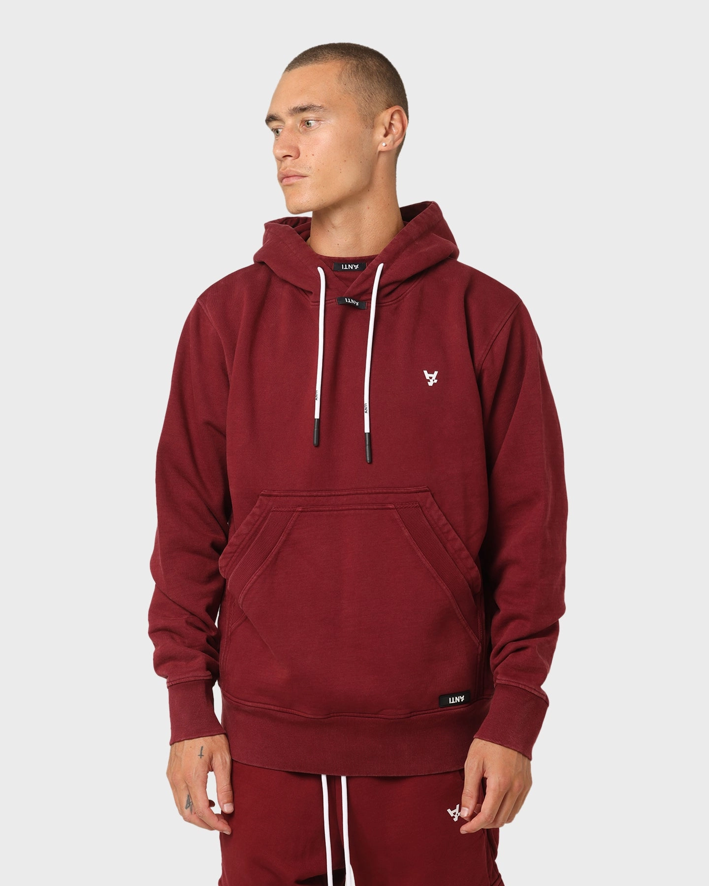 Windproof Technology The Anti Order Anti Essential Hoodie Vintage Maroon