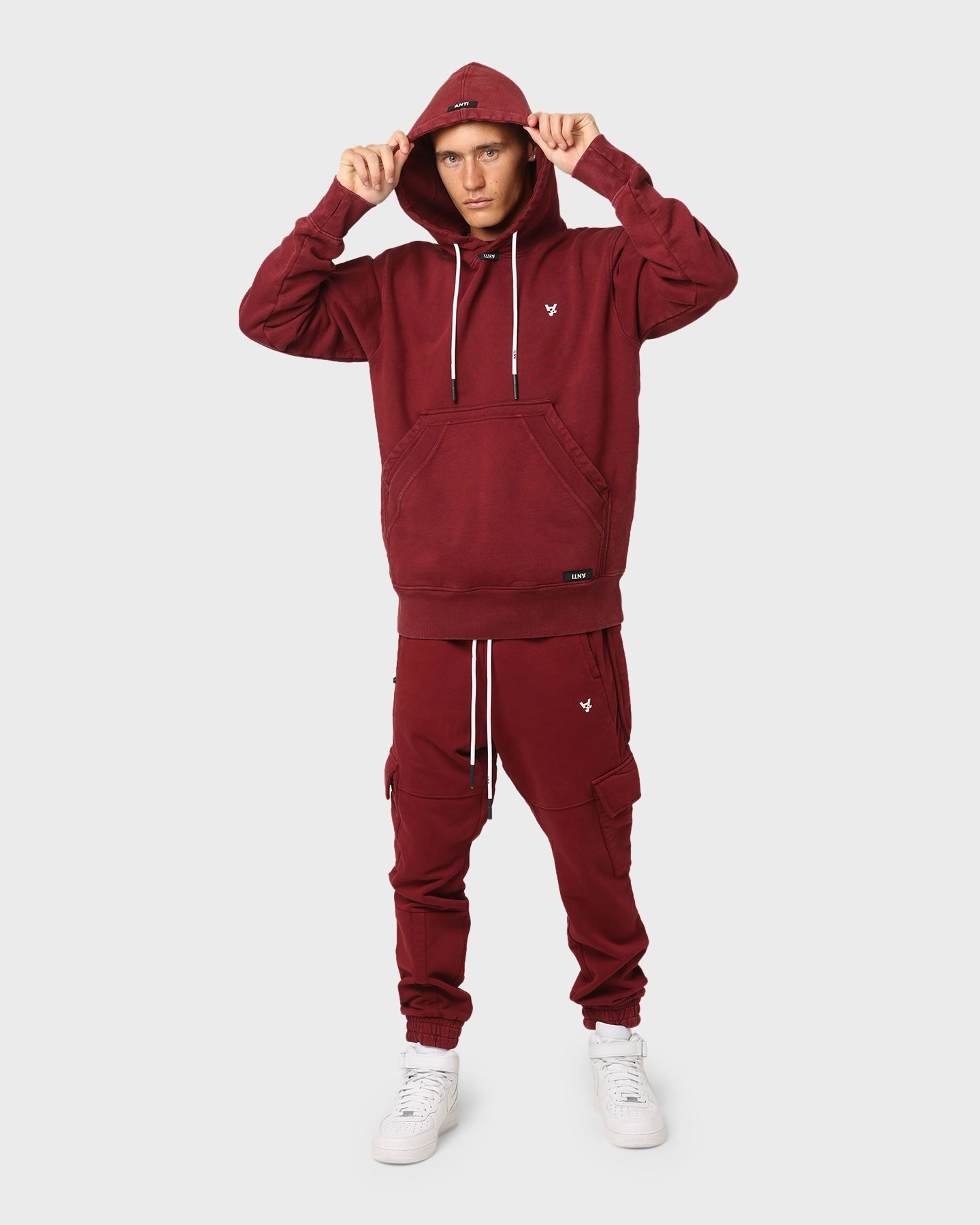 The Anti Order Anti Essential Hoodie Vintage Maroon release