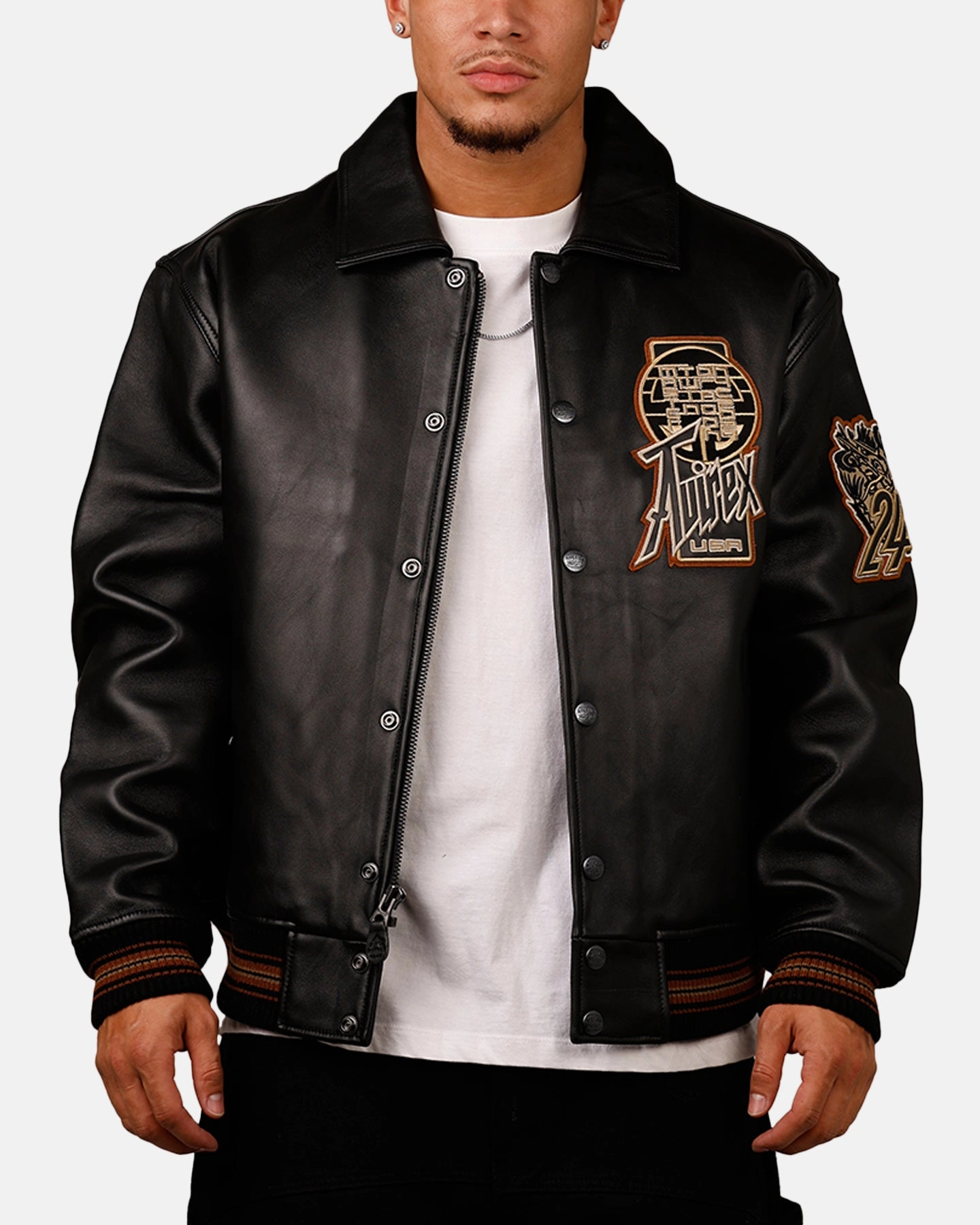 Avirex Twin Dragon Jacket Black Persist suitable for product launches
