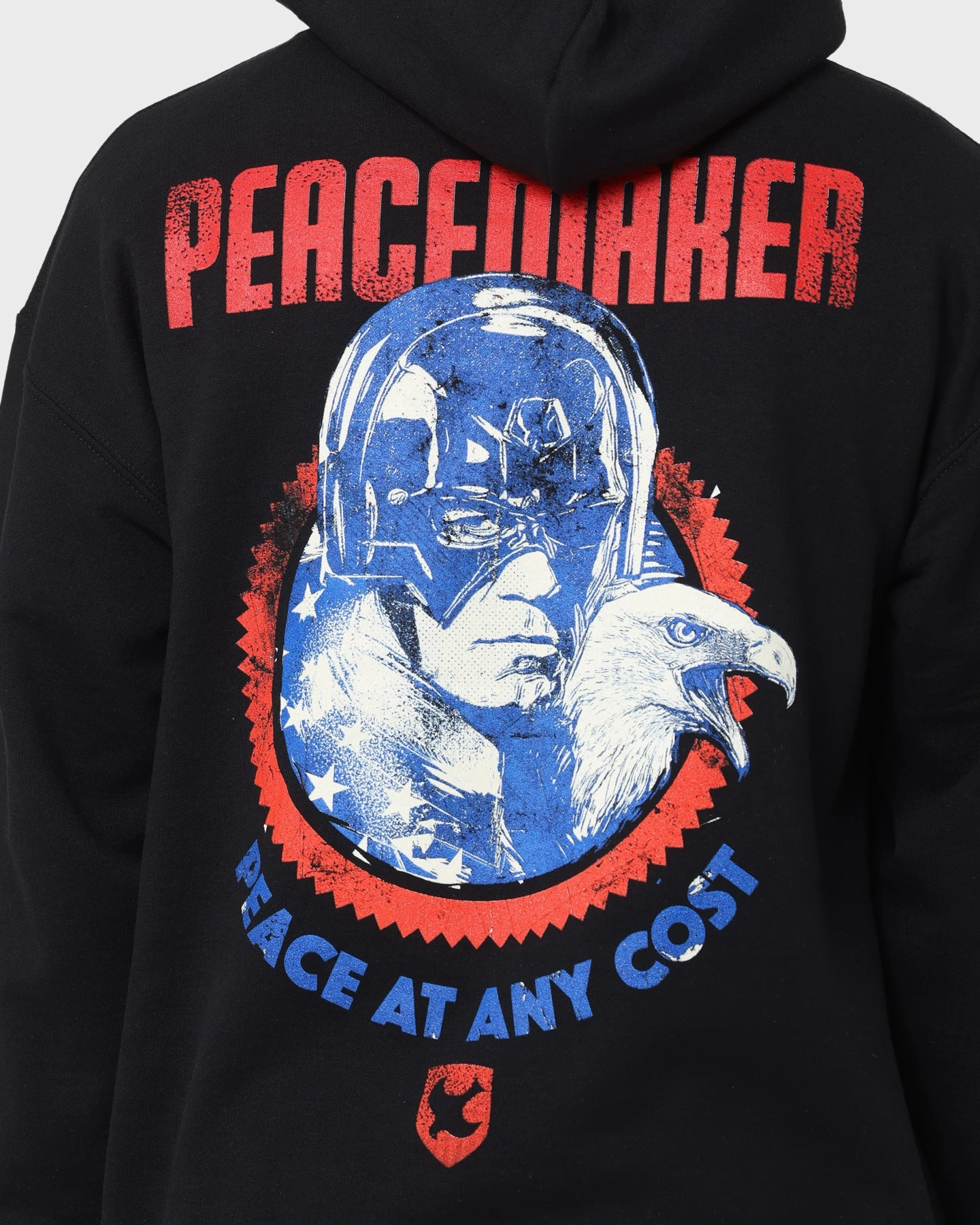 Goat Crew X Peacemaker Peace At Any Cost Hoodie Black Hardware Survive