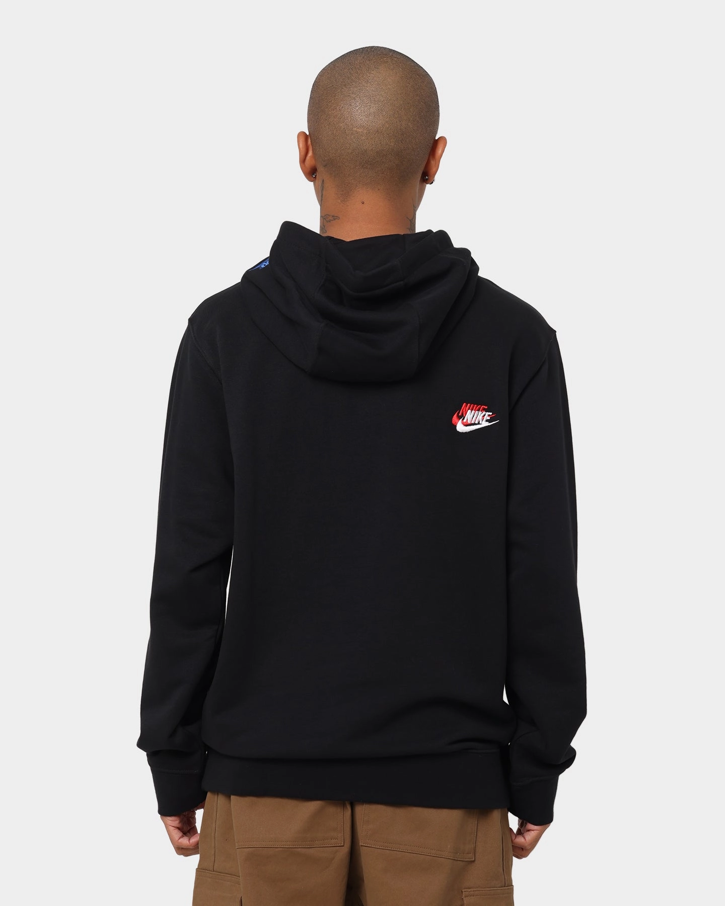 FullLengthZip Nike Nike Sportswear Essentials  Pullover Hoodie Black/Black