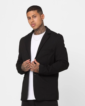 Saint Morta Stretch Blazer Jacket Black suitable for anniversaries suitable for casual sports