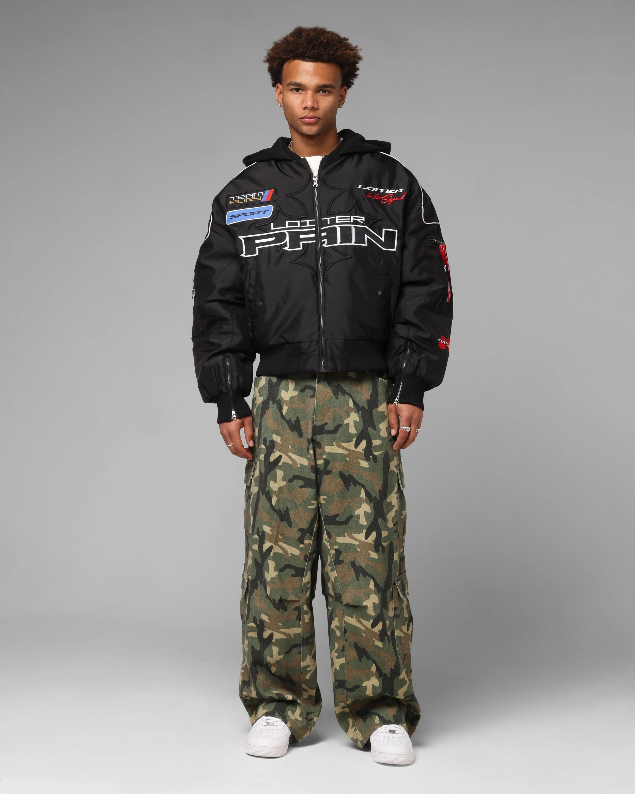 Grade label Loiter Performance F-16 Jacket Black