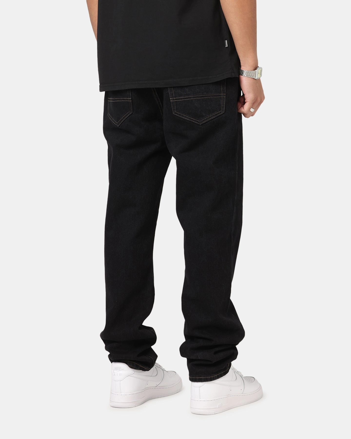 Trend Setter Vintage Lover S Double Denim Standard Jeans Black Rinse