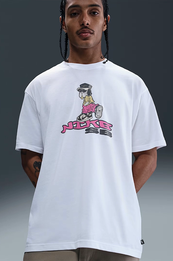 Nike SB Max90 Dunk Dog Tee SeamlessSidePanels Durable Stitching
