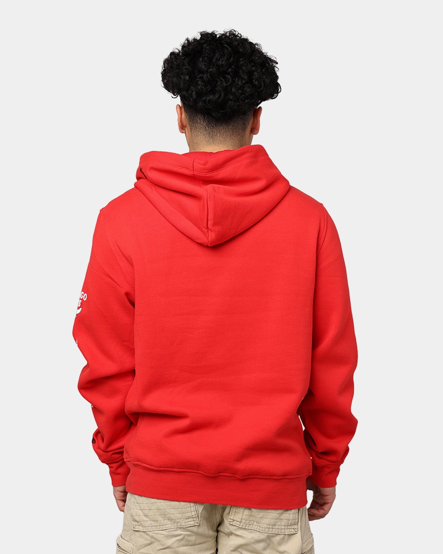 Eco Friendly Certified Warm Shield New Era Chicago Bulls NBA 2023 Hoodie Red