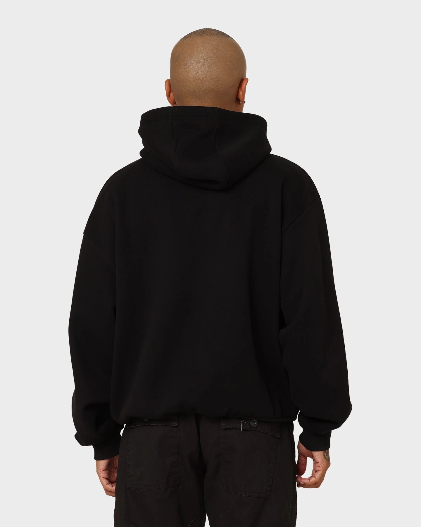 New Era Chicago Bulls Retro Arcade Hoodie Black LowProfile Seam Design Adjustable Drawstrings