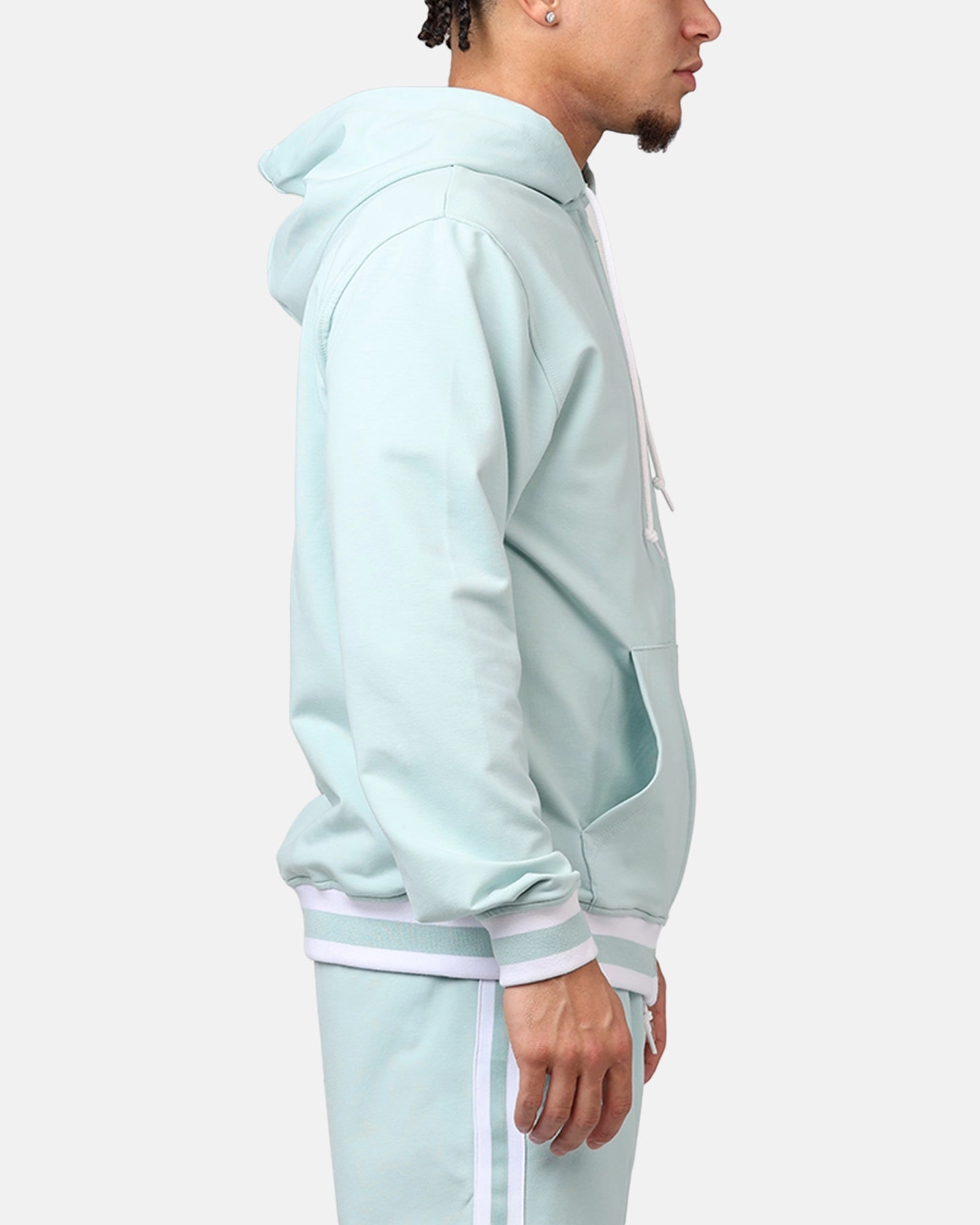 New Era Las Vegas Raiders 'Logo Select Mint' Full Zip Hoodie Mint/White Winter Layers belt