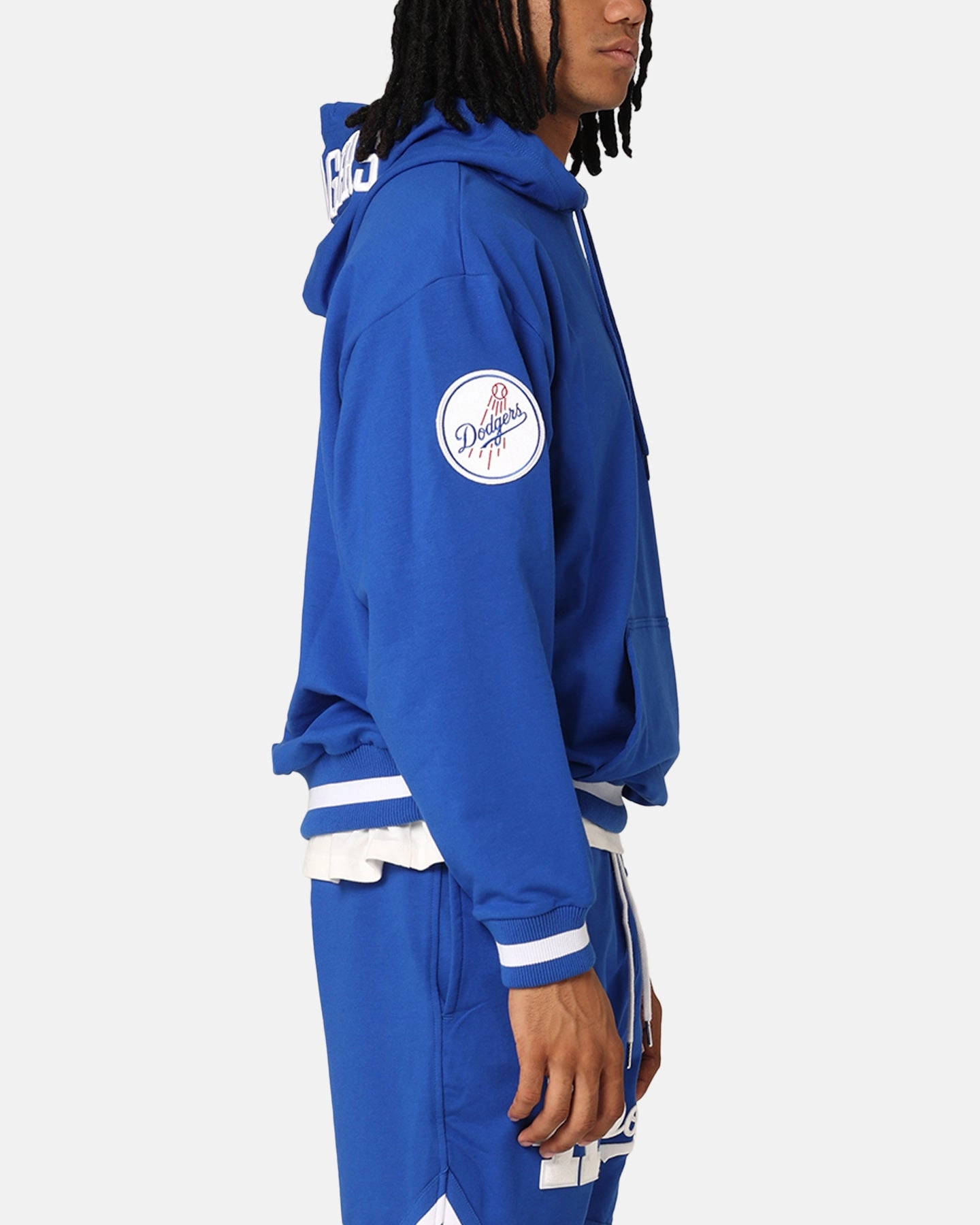 teachers DualZipper New Era Los Angeles Dodgers Hoodie Bright Royal