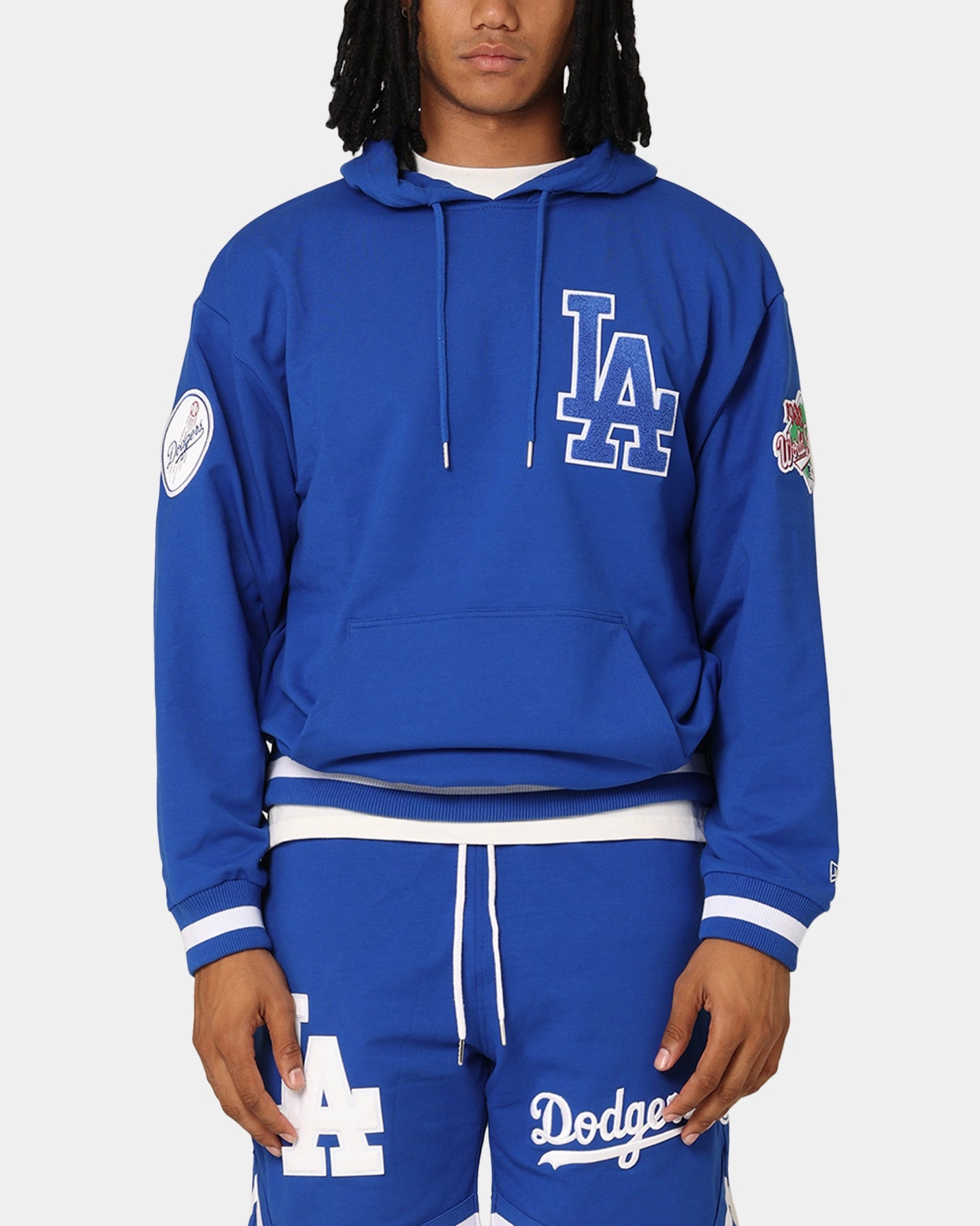 New Era Los Angeles Dodgers Hoodie Bright Royal Worship
