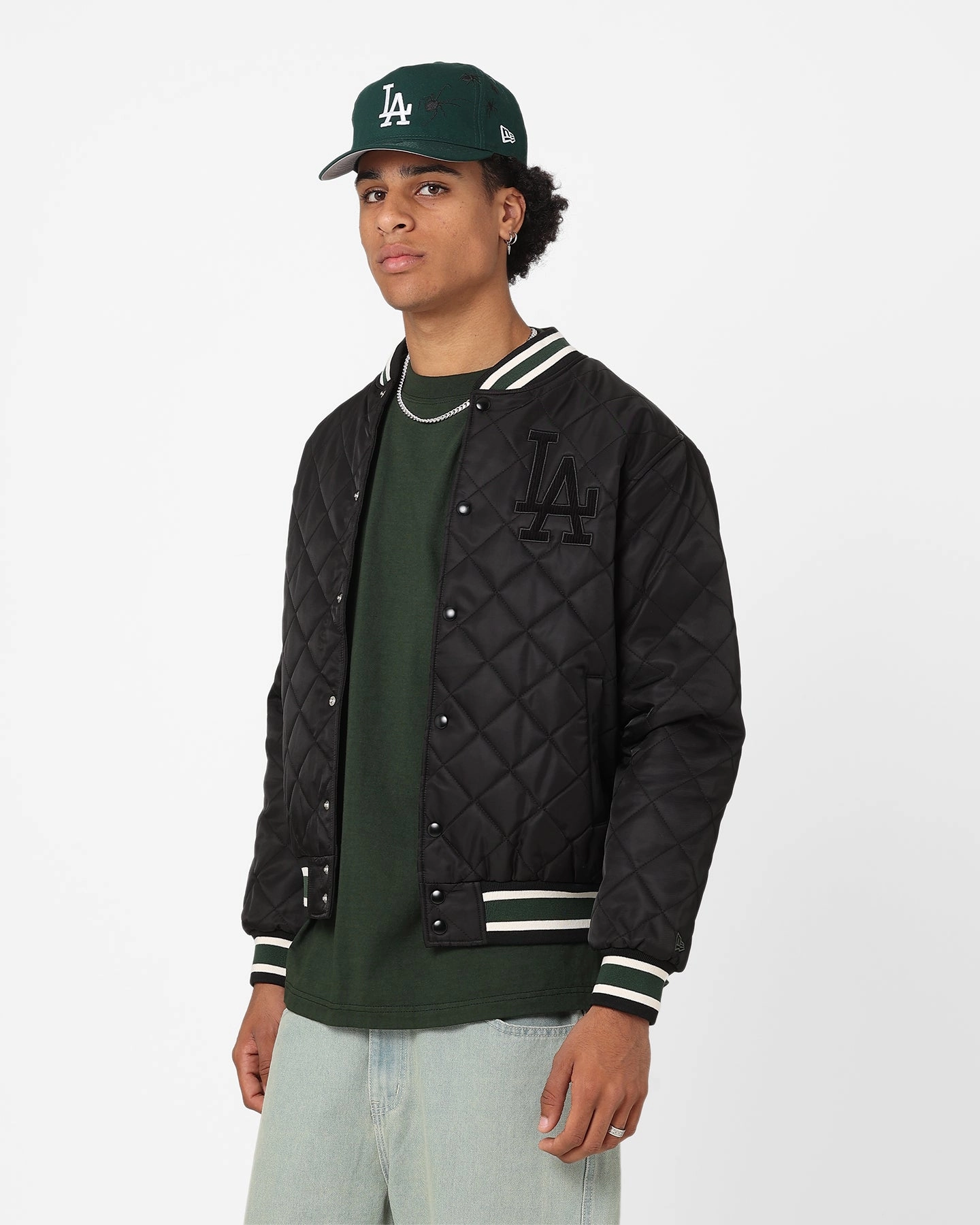 Street Comfort New Era Los Angeles Dodgers Jacket Black