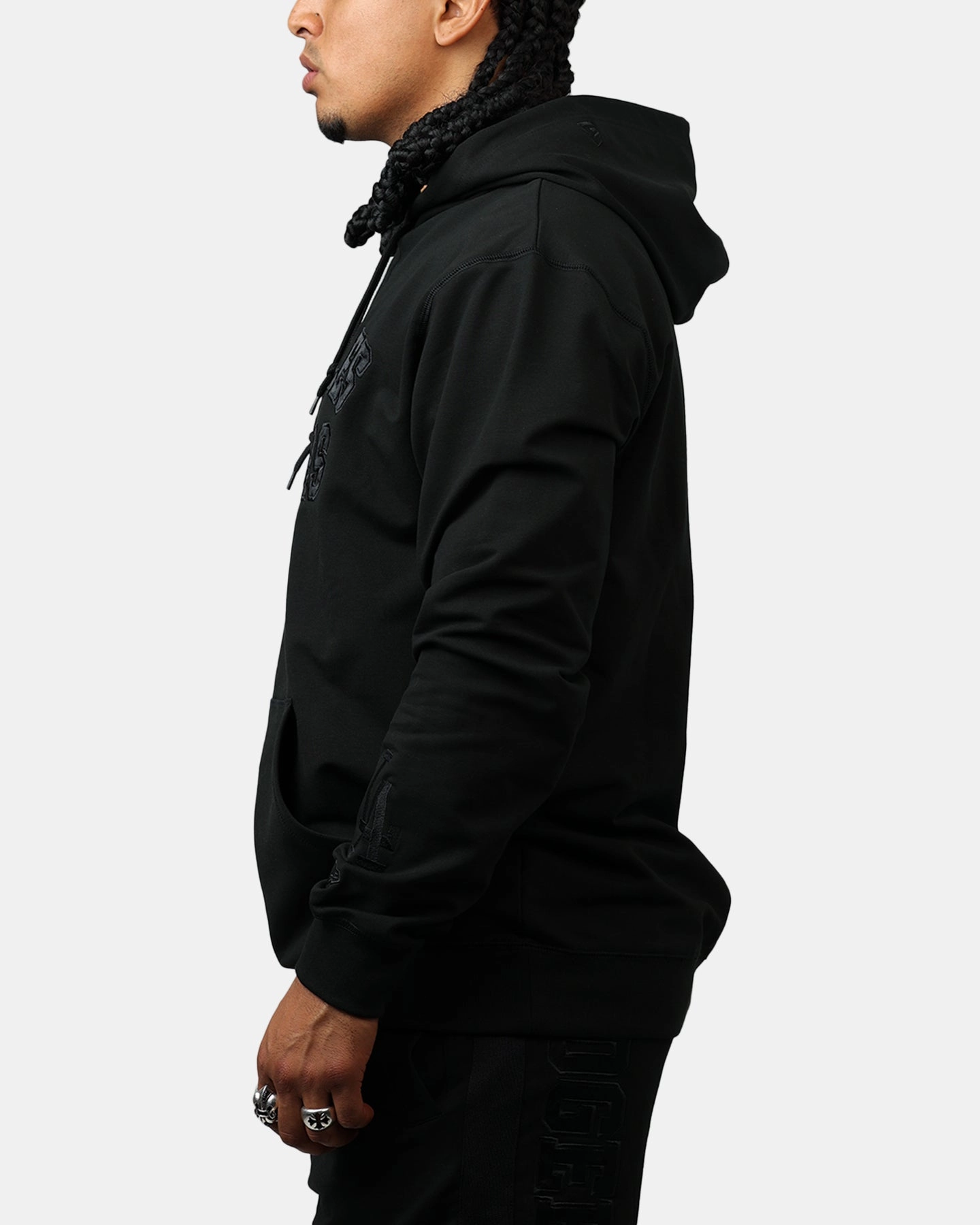 Share New Era Los Angeles Dodgers Logo Select Hoodie Black/Black