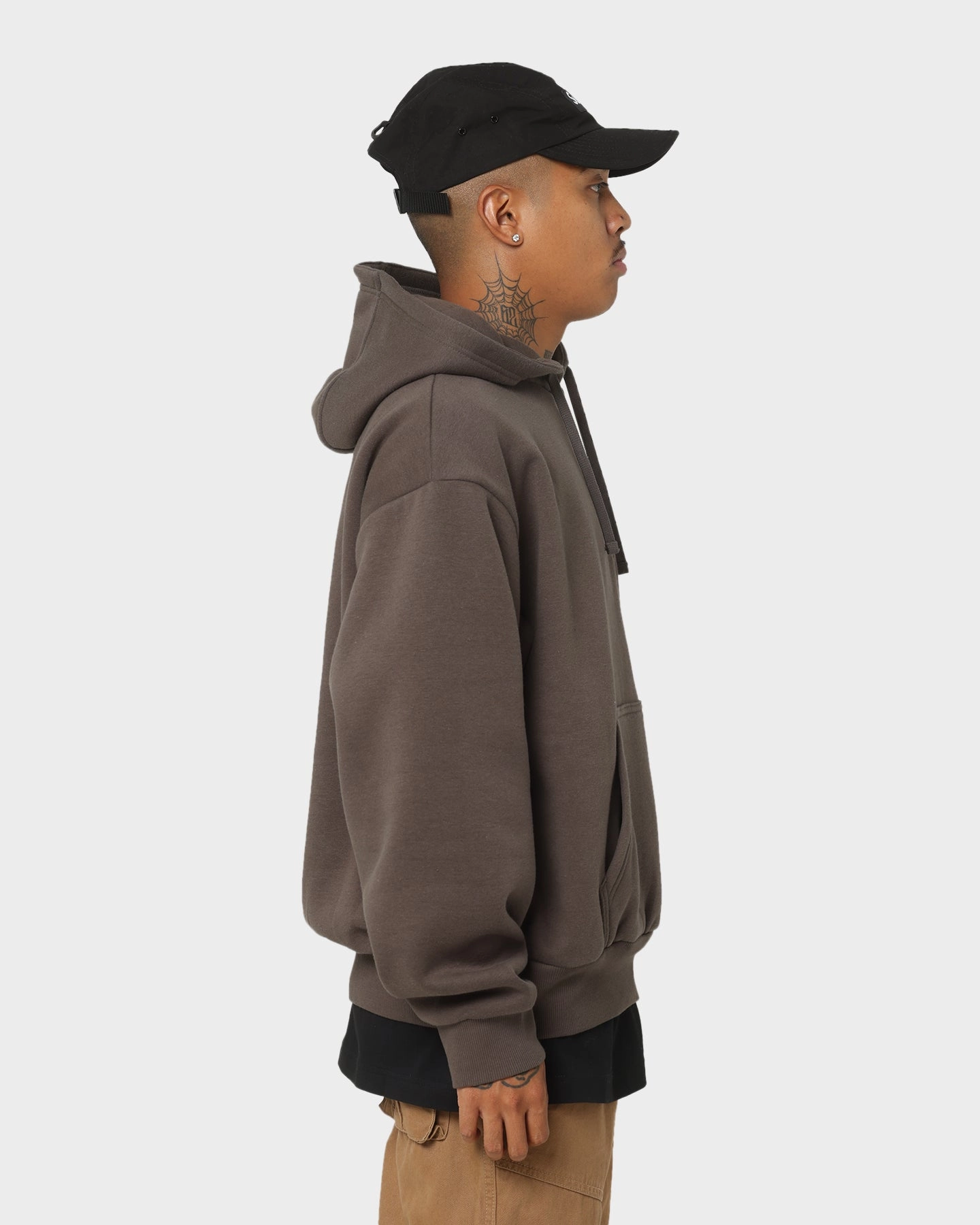 Insulated Core New Era Los Angeles Dodgers Quarter Zip Hoodie Moss