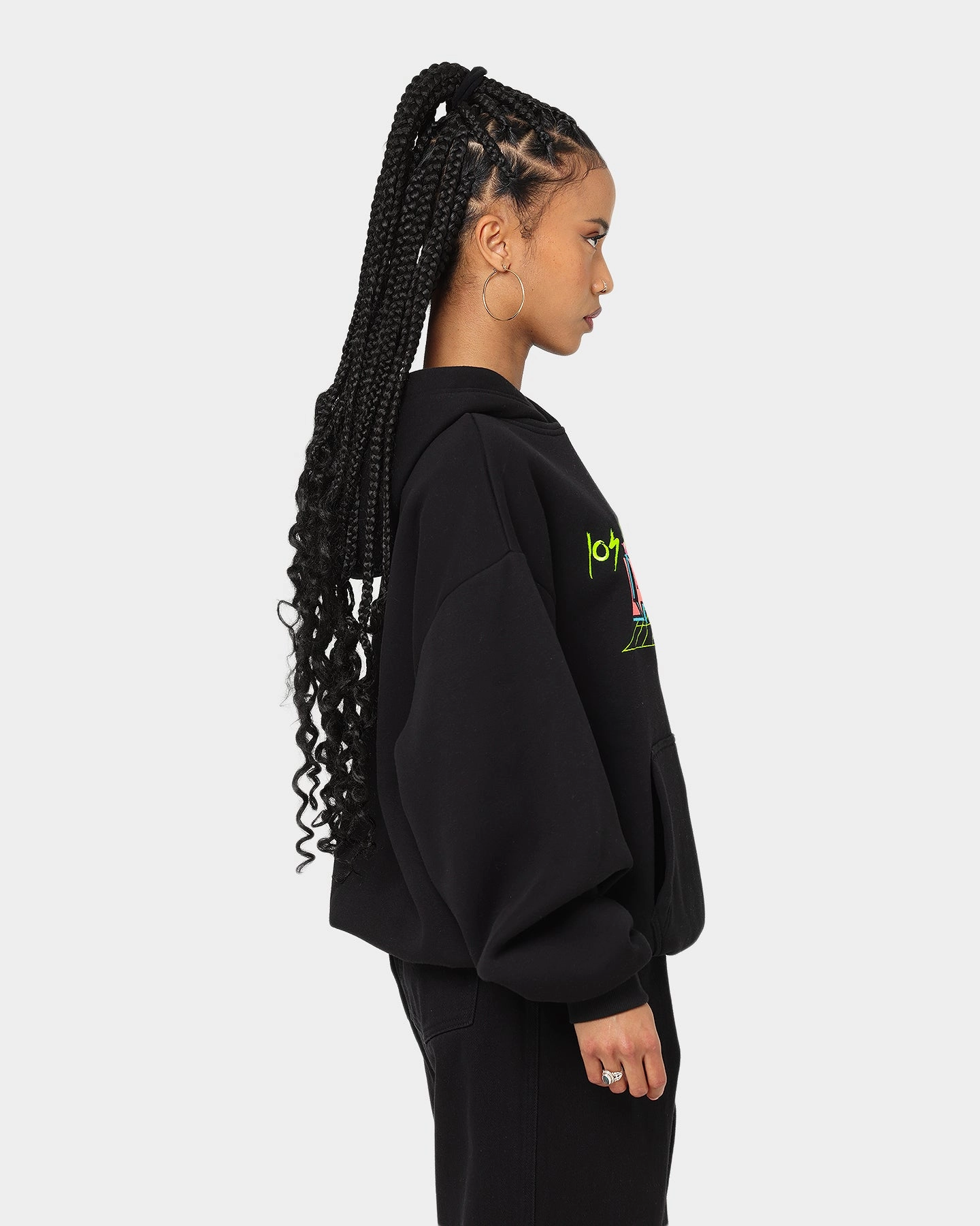 Vanity Analysis New Era Los Angeles Lakers Retro Arcade Hoodie Black