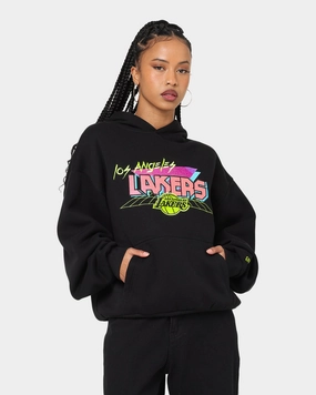 Evolve snowboarding New Era Los Angeles Lakers Retro Arcade Hoodie Black
