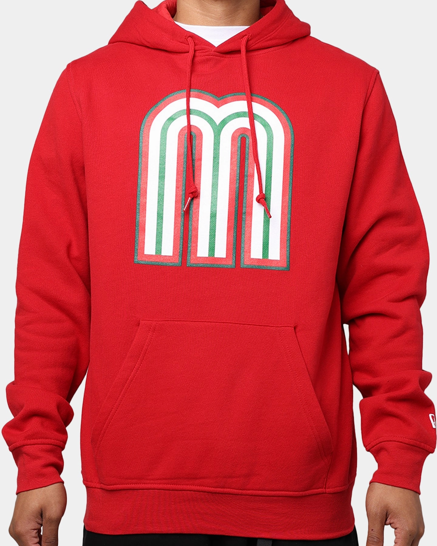 New Era Mexico National Baseball Team World Baseball Classic Hoodie Scarlet Receipt